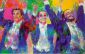 THE THREE TENORS - Leroy Nieman Oil Painting